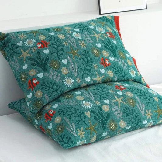 CloudTouch | Coral Design Pillow Shams