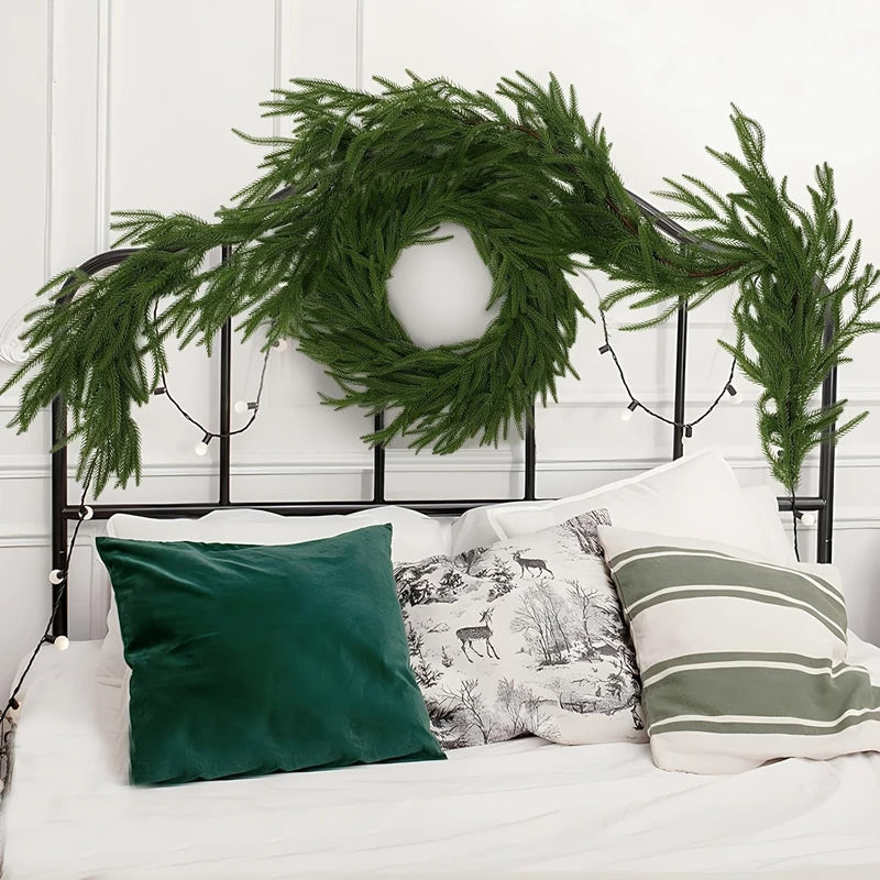 Forest Grace | Handcrafted Cascading Pine Garland