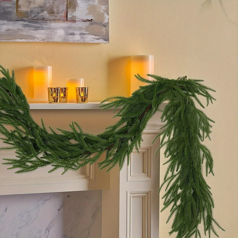 Forest Grace | Handcrafted Cascading Pine Garland