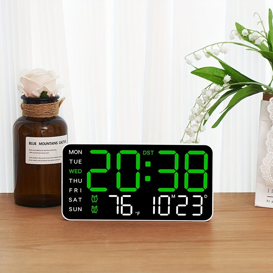 Digitix Glow | Modern Digital Wall Clock