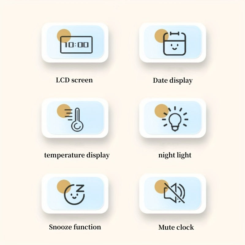 BrightWake | LED Digital Alarm Clock with Backlight