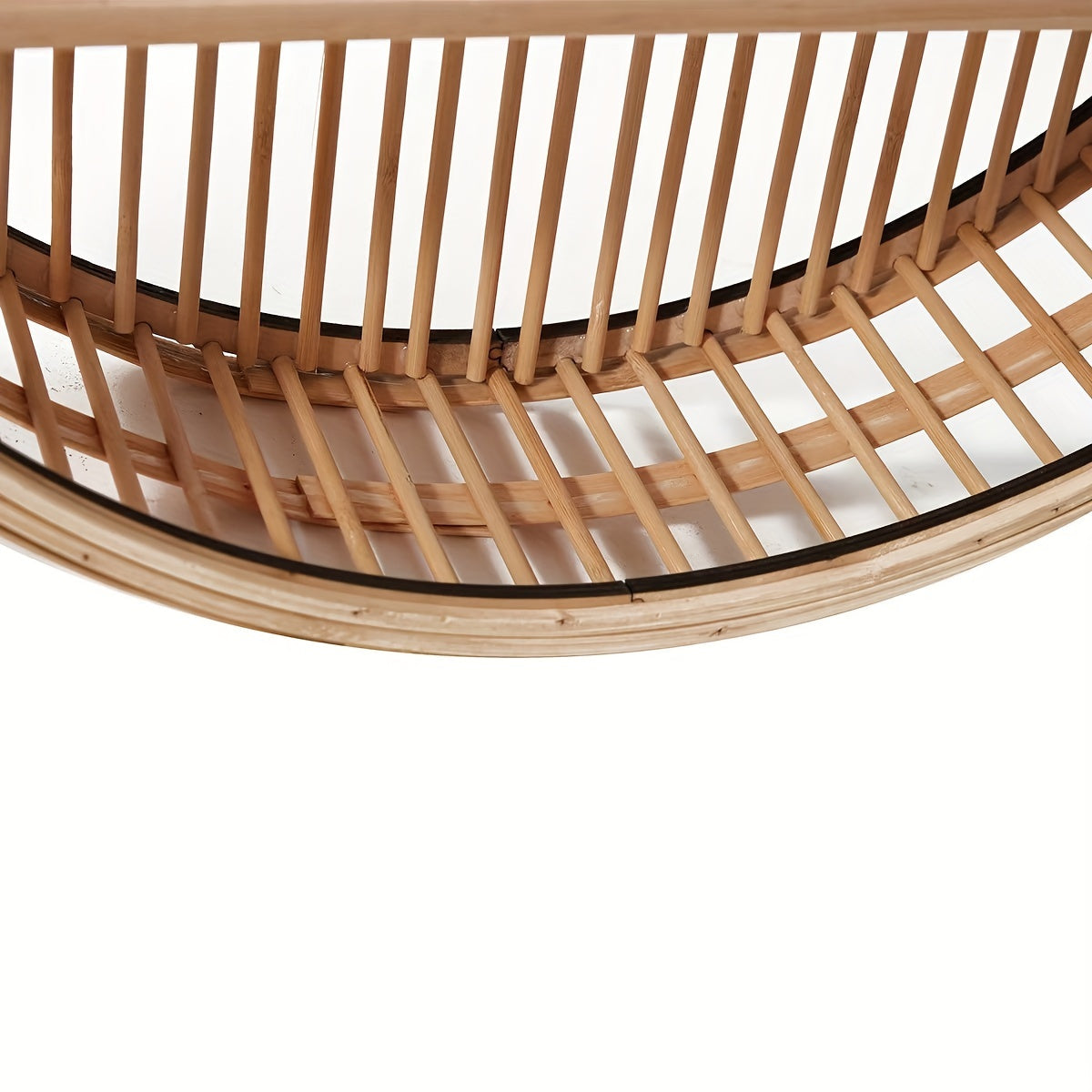 BambooHarmony | Boho Handmade Bamboo Wall Shelf