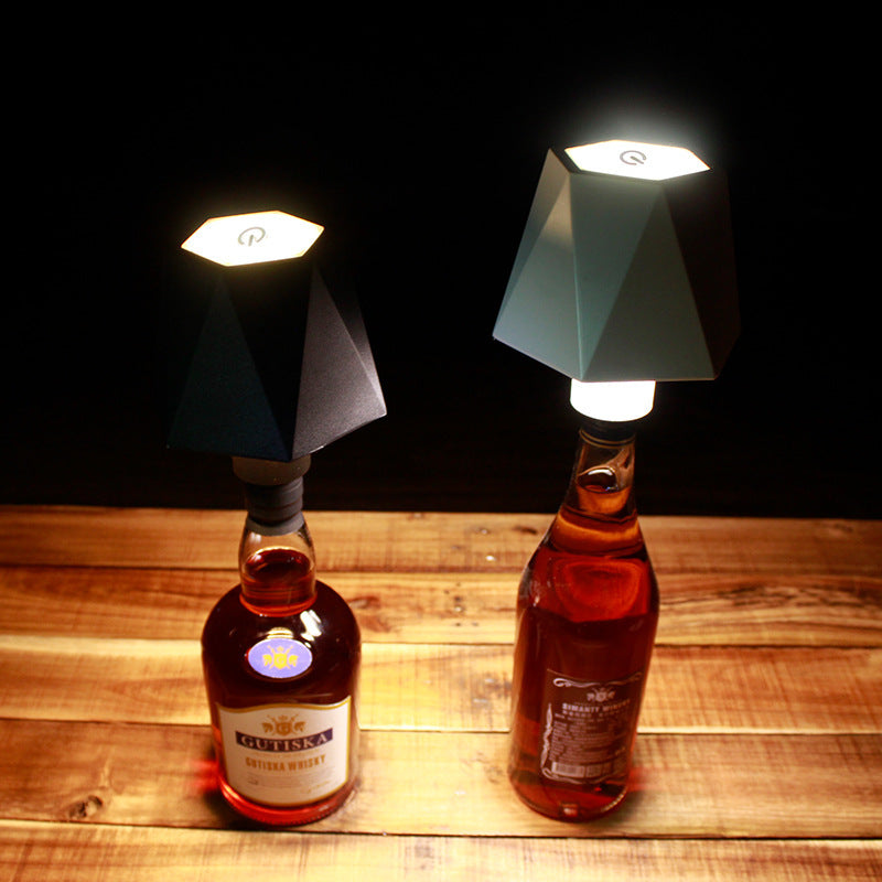 BottleGlow | Wireless Wine Bottle Lamp Top