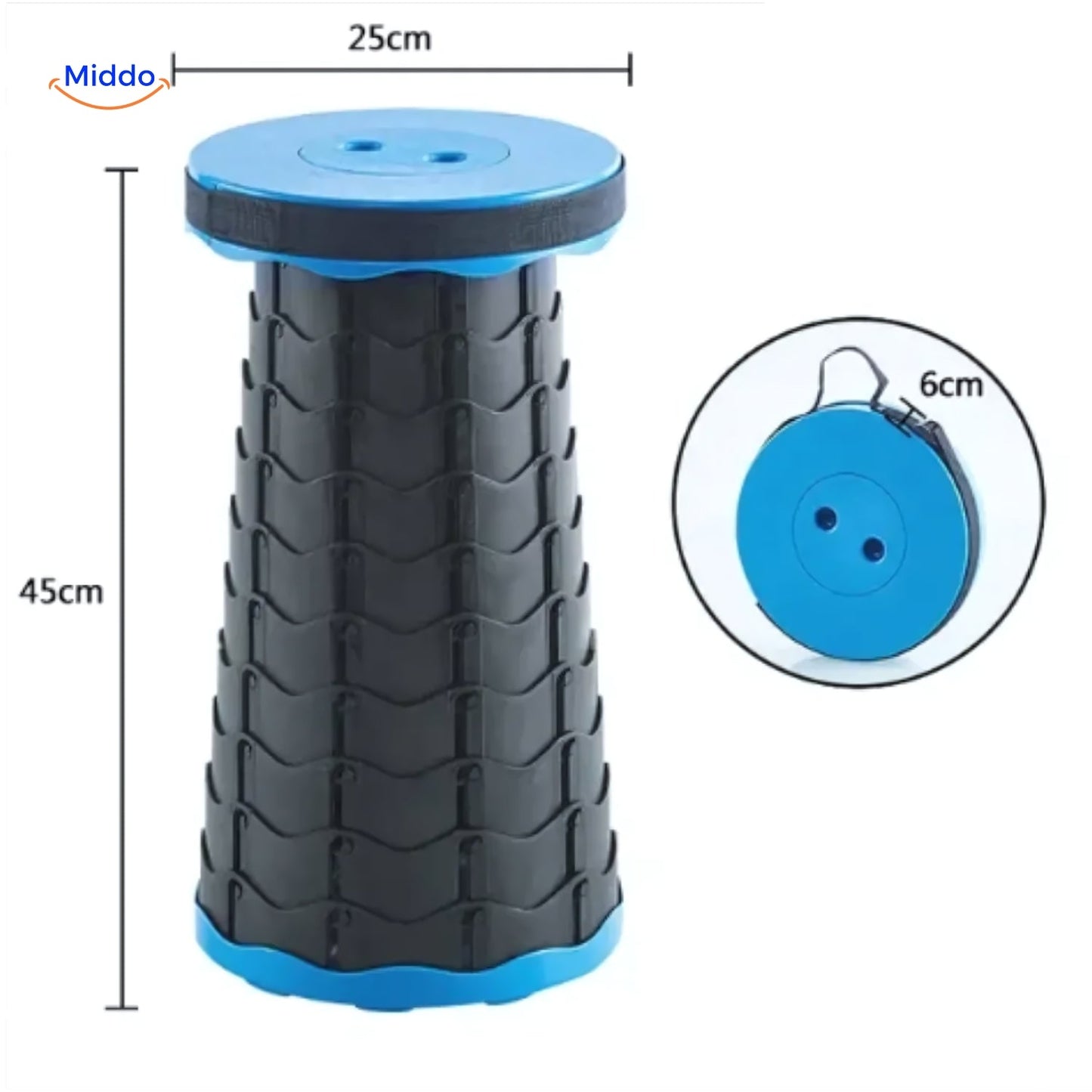 FlexiSeat | Adjustable Telescopic Stool
