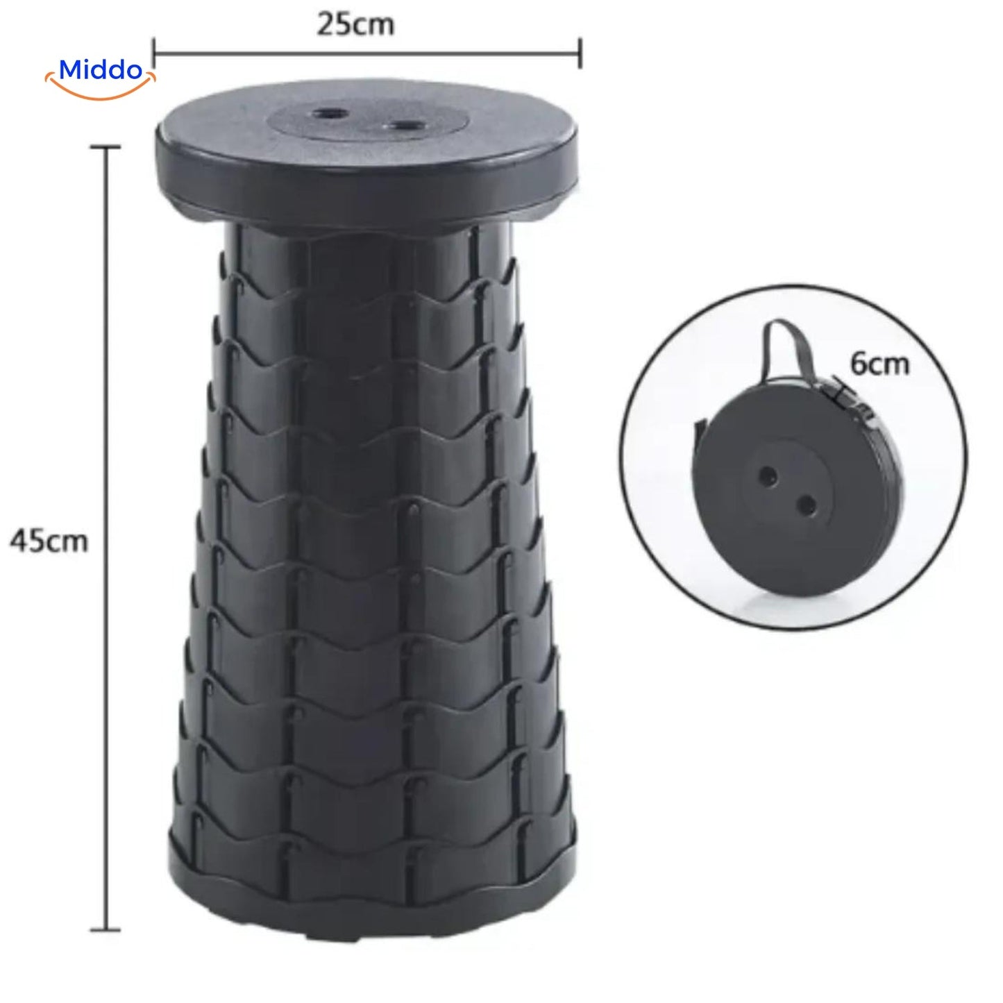 FlexiSeat | Adjustable Telescopic Stool
