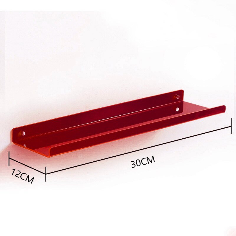 VibrantShelves | Acrylic Floating Wall Shelves
