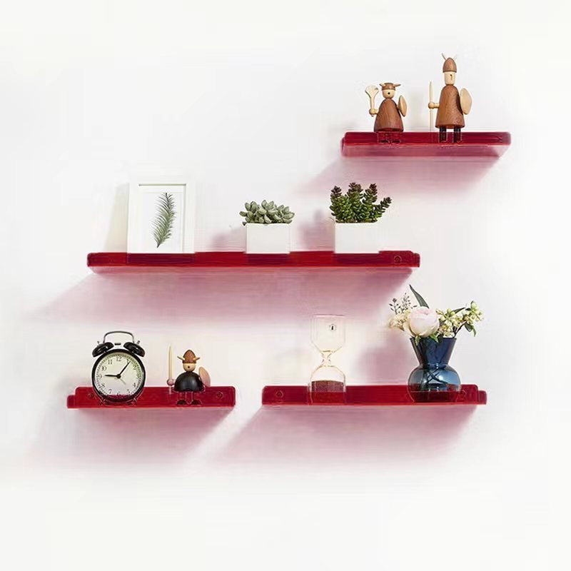 VibrantShelves | Acrylic Floating Wall Shelves