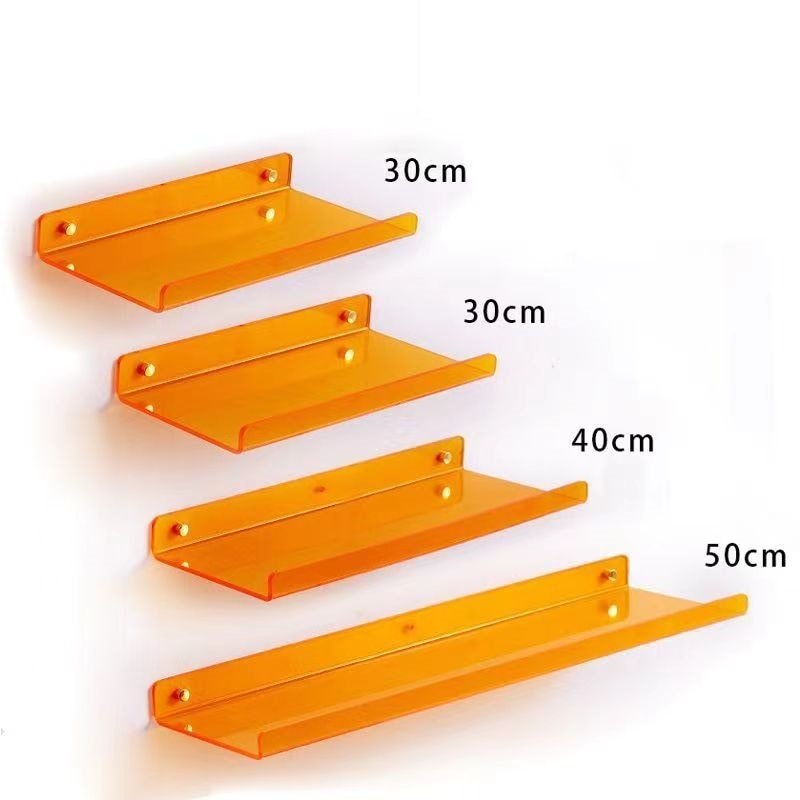VibrantShelves | Acrylic Floating Wall Shelves