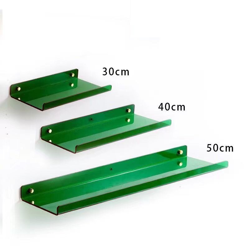VibrantShelves | Acrylic Floating Wall Shelves