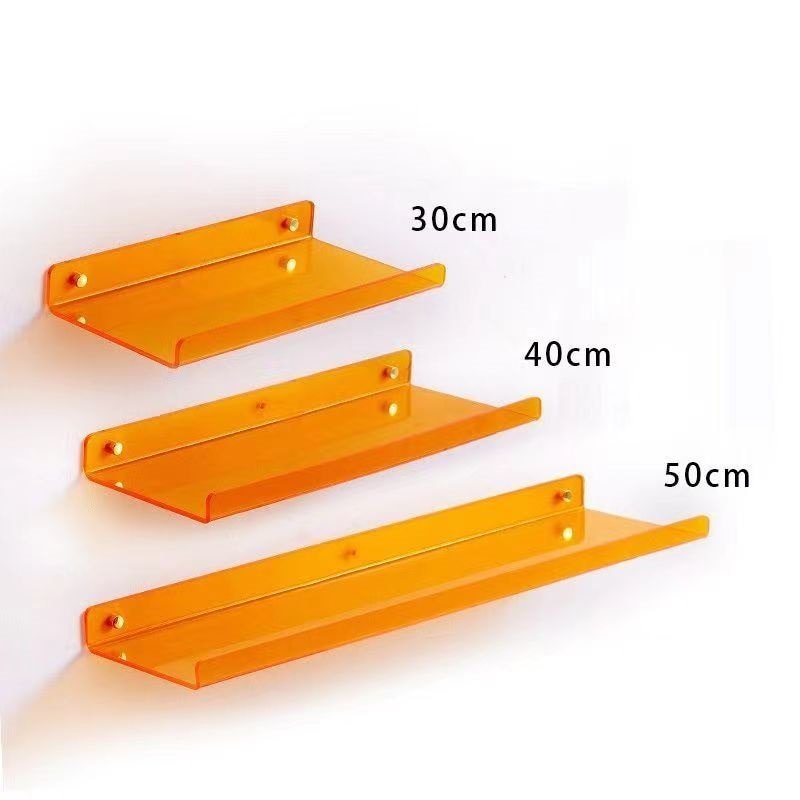 VibrantShelves | Acrylic Floating Wall Shelves