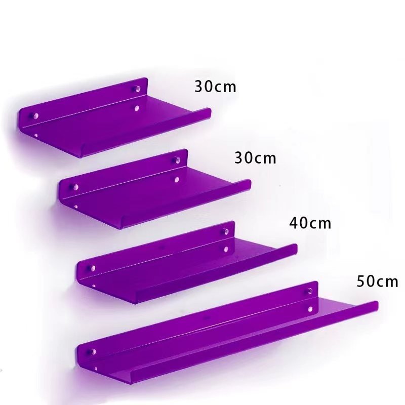 VibrantShelves | Acrylic Floating Wall Shelves