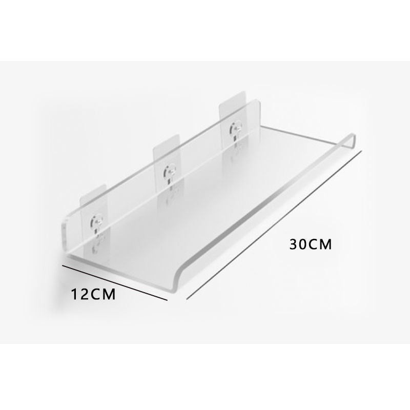 VibrantShelves | Acrylic Floating Wall Shelves