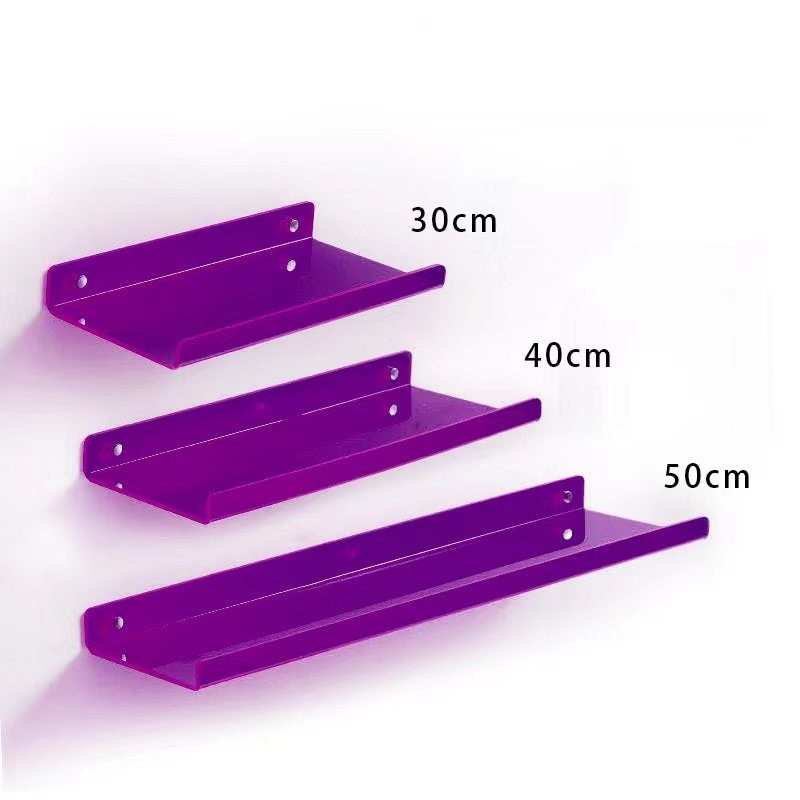 VibrantShelves | Acrylic Floating Wall Shelves
