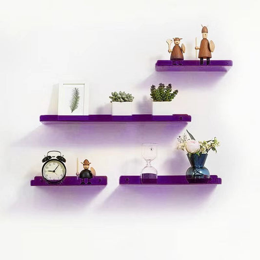 VibrantShelves | Acrylic Floating Wall Shelves