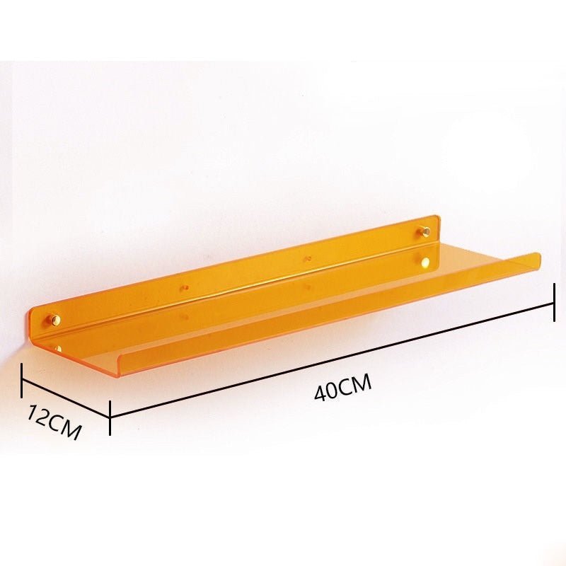 VibrantShelves | Acrylic Floating Wall Shelves