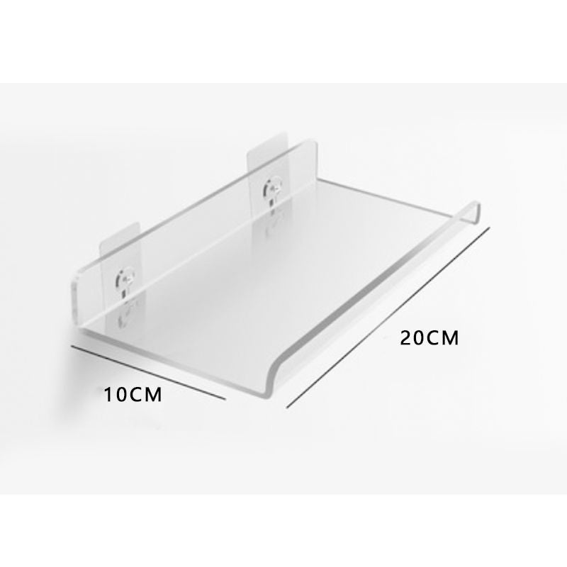 VibrantShelves | Acrylic Floating Wall Shelves