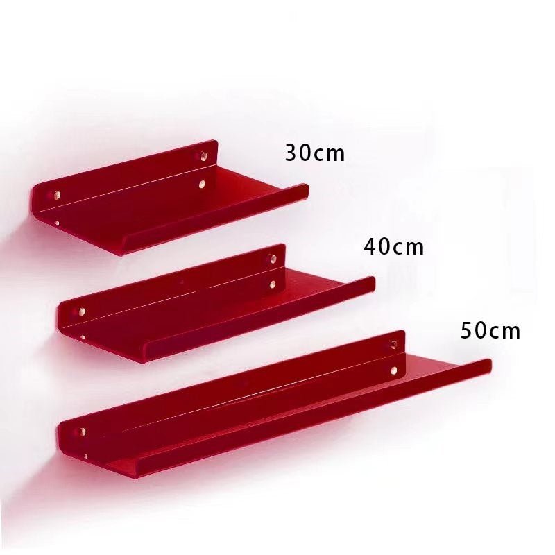 VibrantShelves | Acrylic Floating Wall Shelves