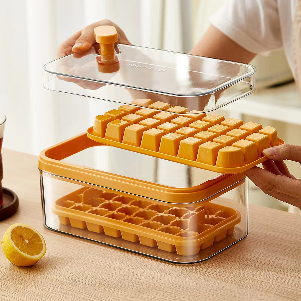 FrostFlex | Silicone Ice Cube Tray with 32 Grids