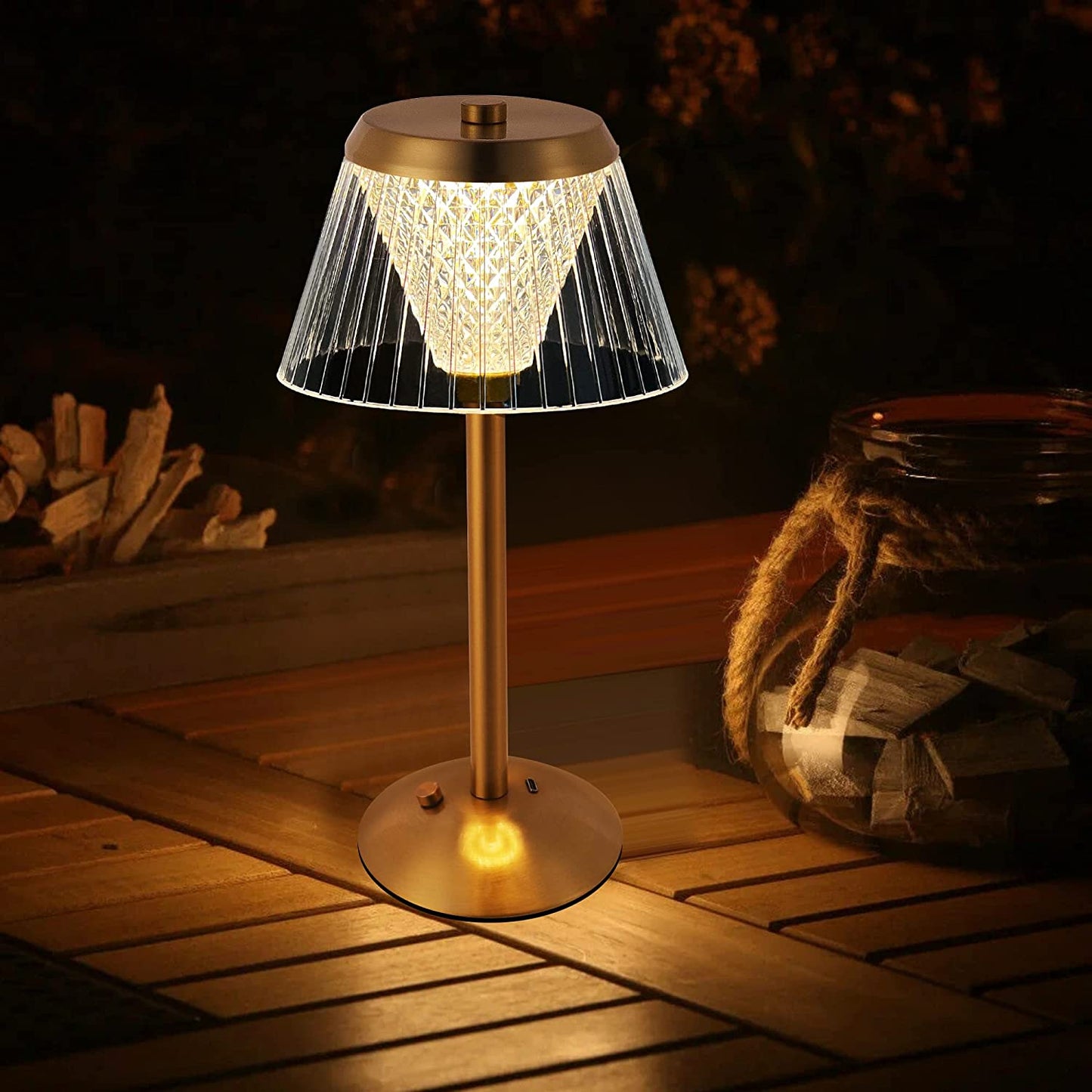 LumiVélo | Luxury Modern Rechargeable USB Wireless LED Table Lamp