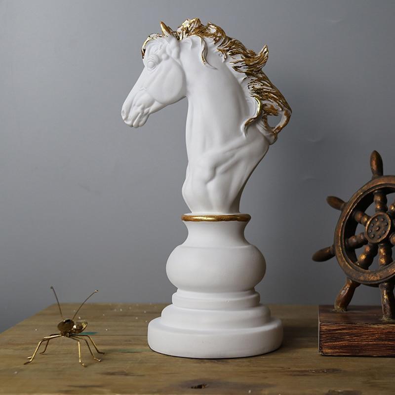 KansaiKnight | Elegant Handcrafted Chess Piece Sculpture
