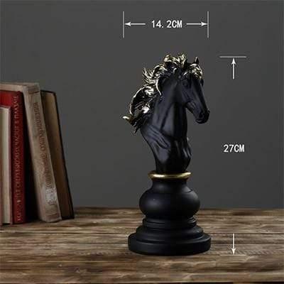 KansaiKnight | Elegant Handcrafted Chess Piece Sculpture