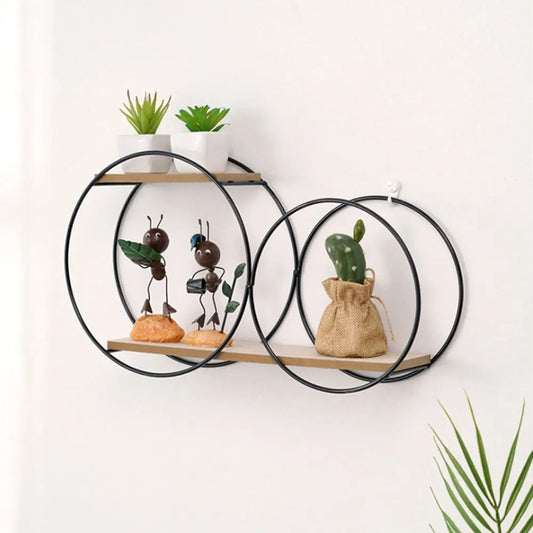 VeroDesign | Elegant Metal Wall Shelf
