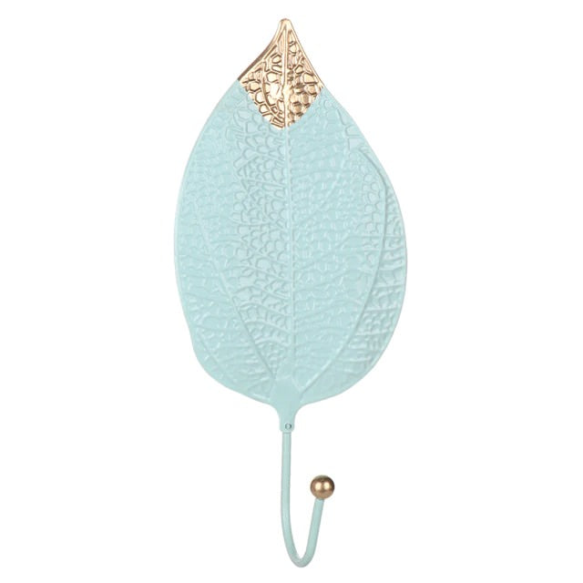 Shimmering Leaf | Gold Accent Hook