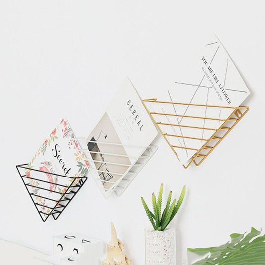 StorEdge | Wall-Mounted Magazine & Book Rack