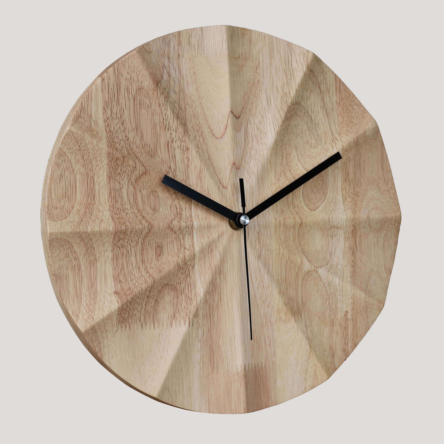 AuraClock | Nordic-Inspired Wooden Wall Clock