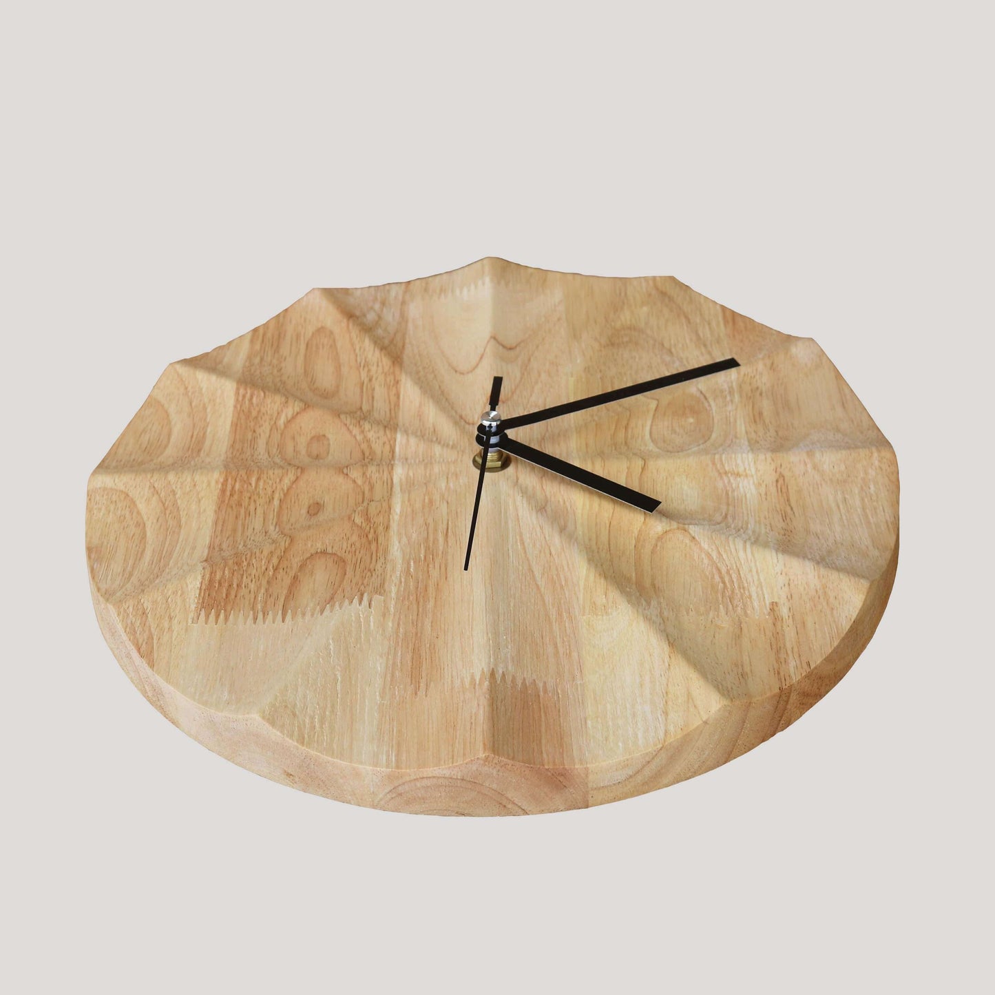 AuraClock | Nordic-Inspired Wooden Wall Clock