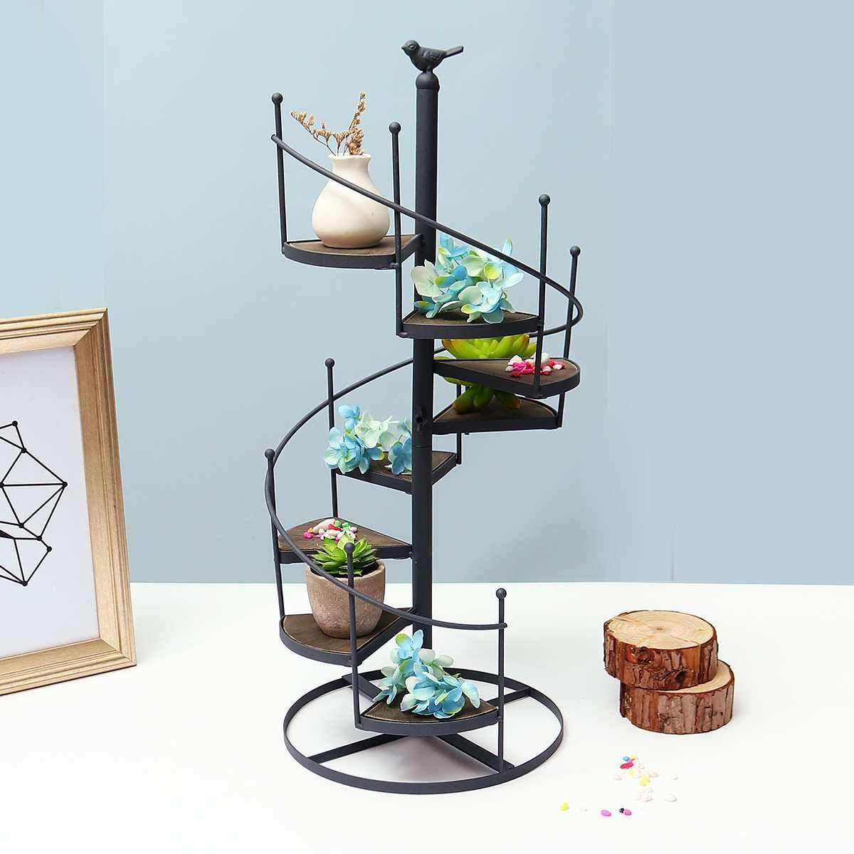 Botanic Spiral | Elegant Iron Plant Stand