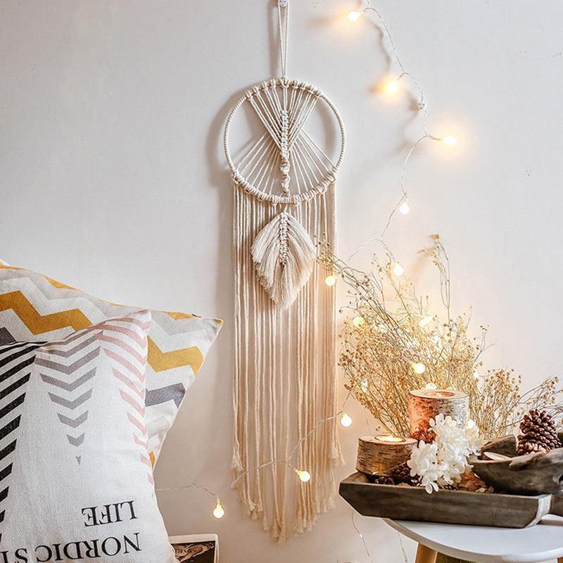 Celestial Dreams | Handmade Macrame Dreamcatcher