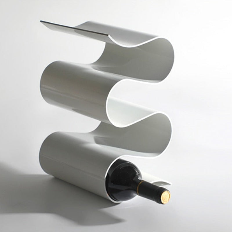 BottleCraft | Sculpted Metal Wine Rack