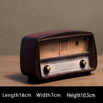 RadioVintage | Classic Resin Radio Sculpture