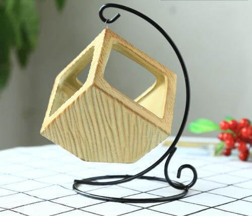 FloatGlass | Modern Hanging Triangle Planter