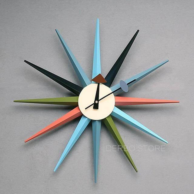 CelestialPulse | Modern Starburst Wall Clock