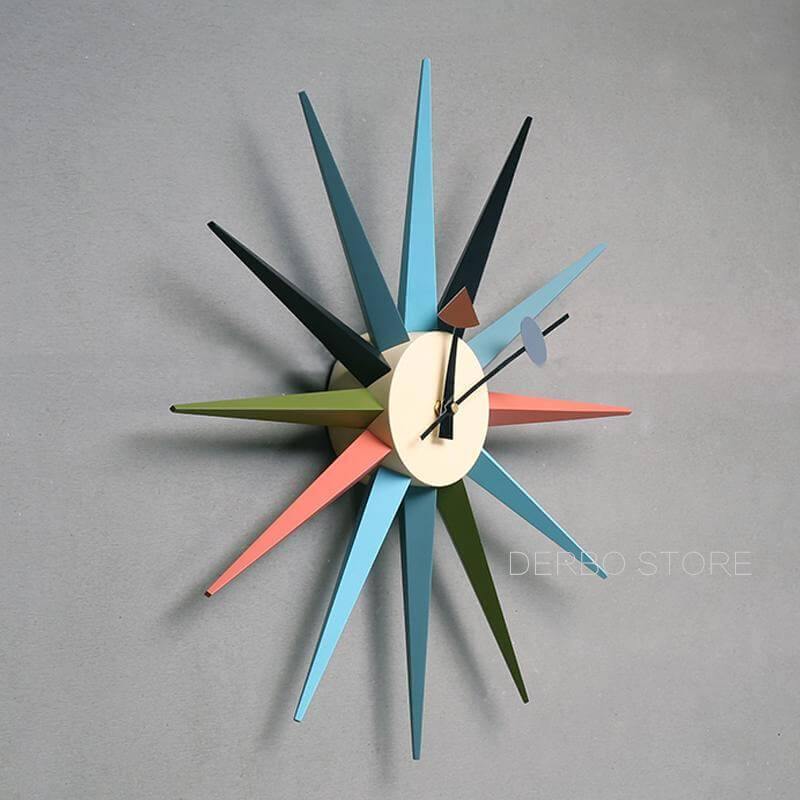 CelestialPulse | Modern Starburst Wall Clock