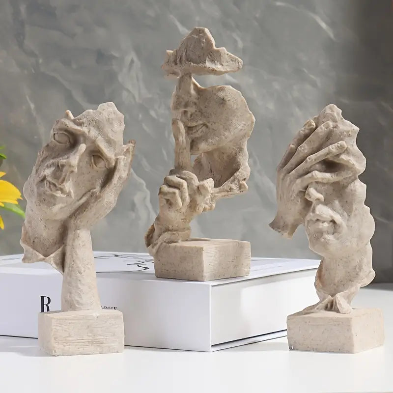 Harmony Trio | Modern Meditation Statue