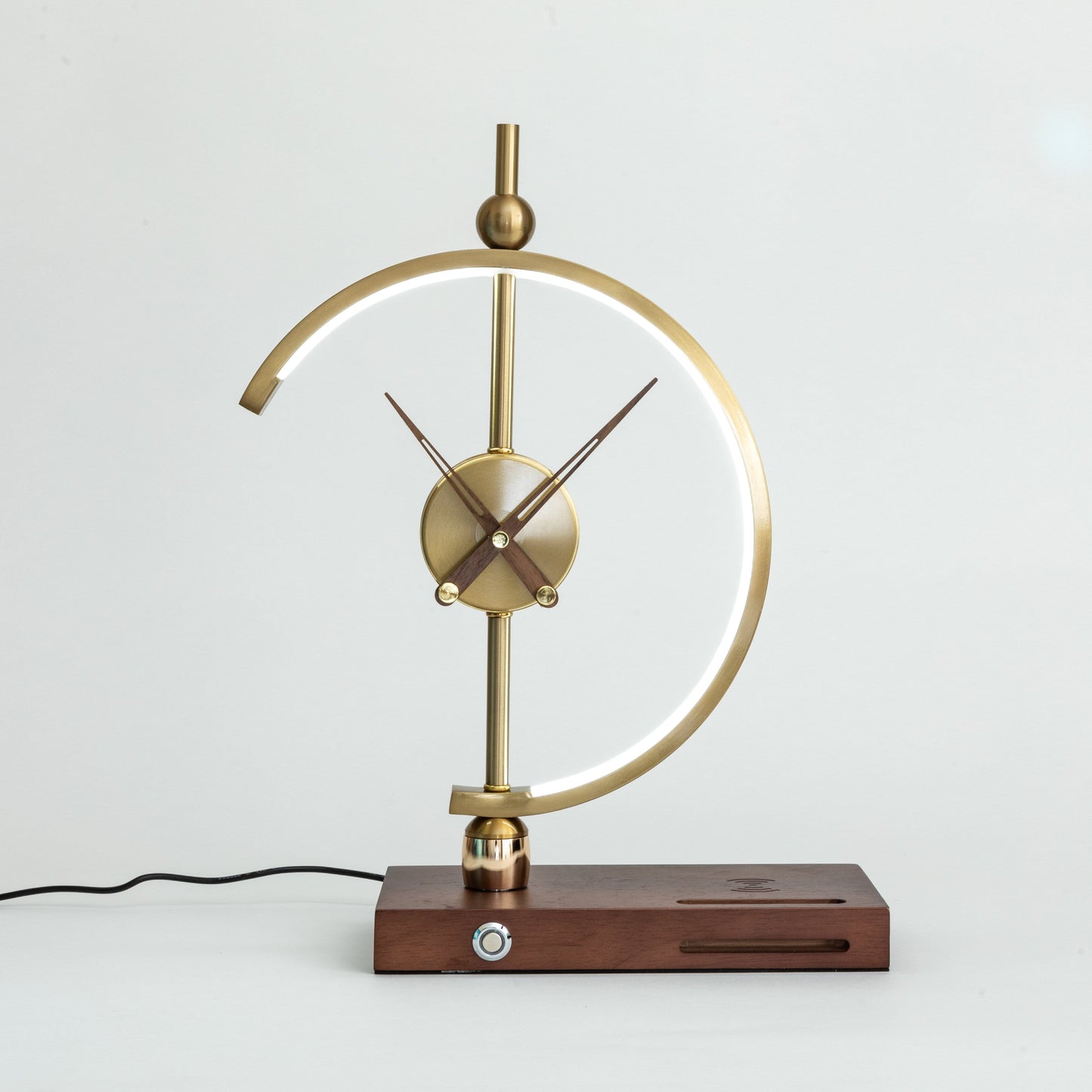 ChronoLamp | Vintage-Inspired Table Clock Lamp