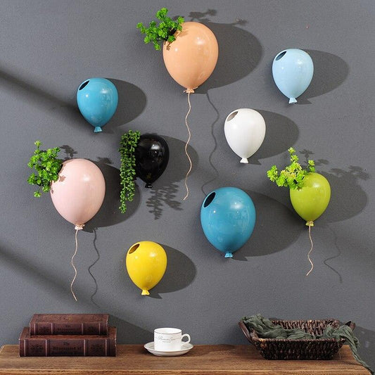 AeroBloom | Floating Balloon Wall Planter