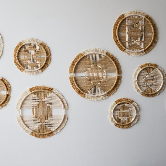 BohoVibe | Handmade Bamboo Macrame Wall Hanging