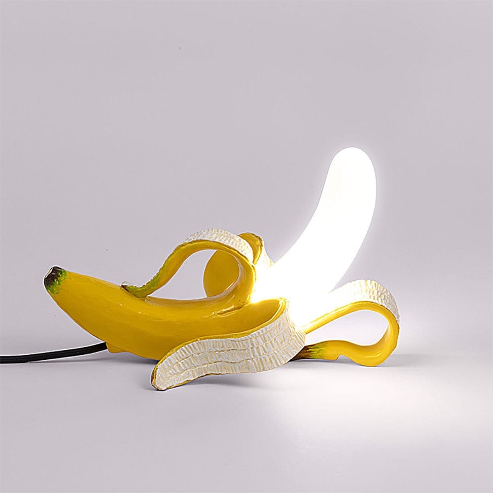 GlowBanana | Playful Golden Banana Table Lamp