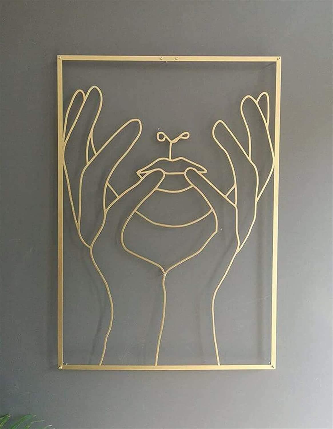 ArtLine | Sleek Abstract Metal Wall Sculpture