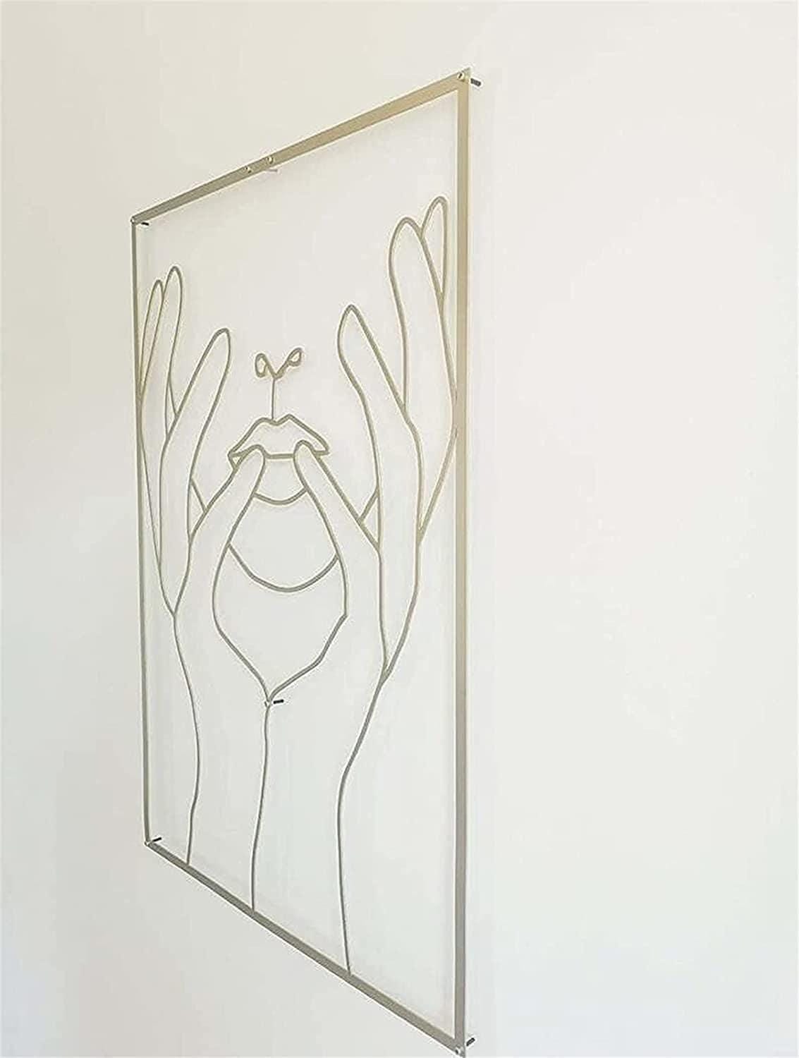 ArtLine | Sleek Abstract Metal Wall Sculpture
