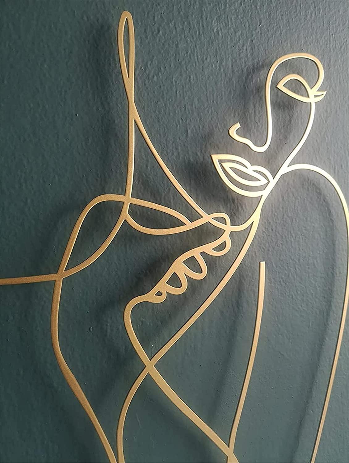 ArtLine | Sleek Abstract Metal Wall Sculpture