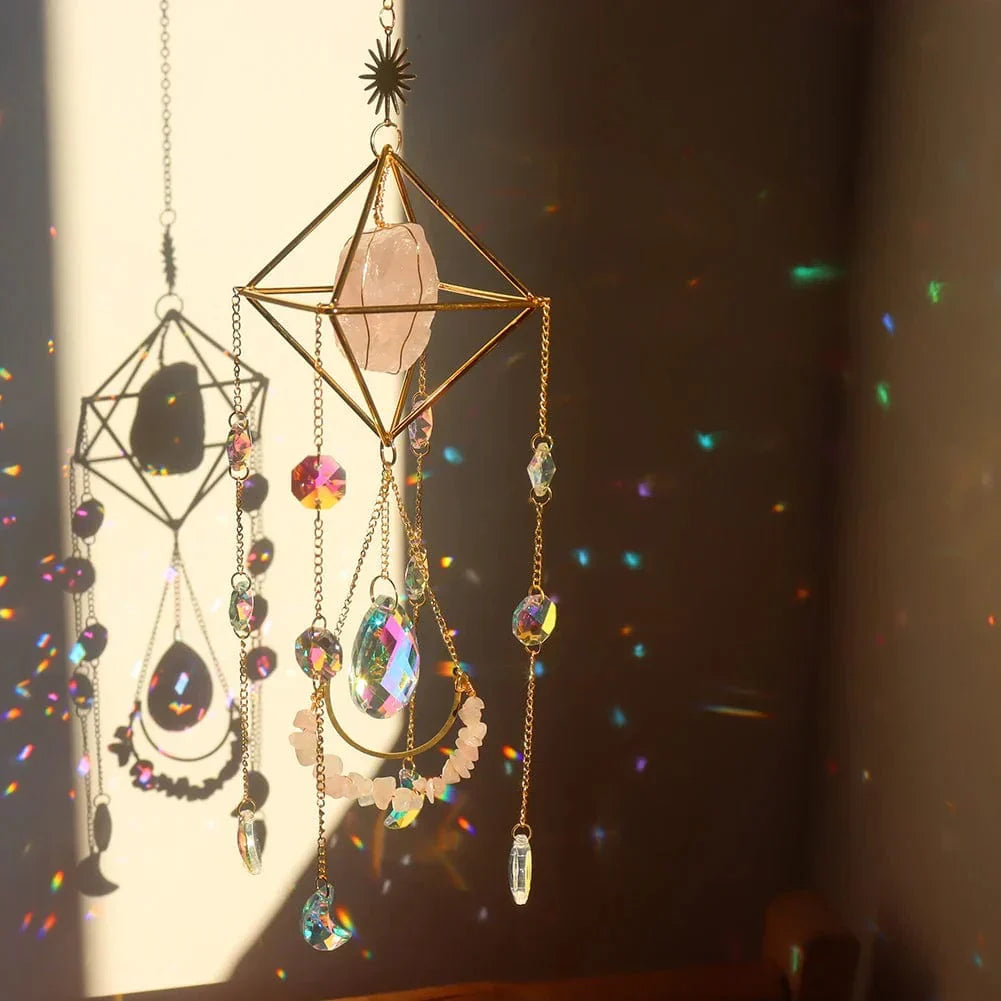 Chakra Glow | Energy-Boosting Crystal Suncatcher