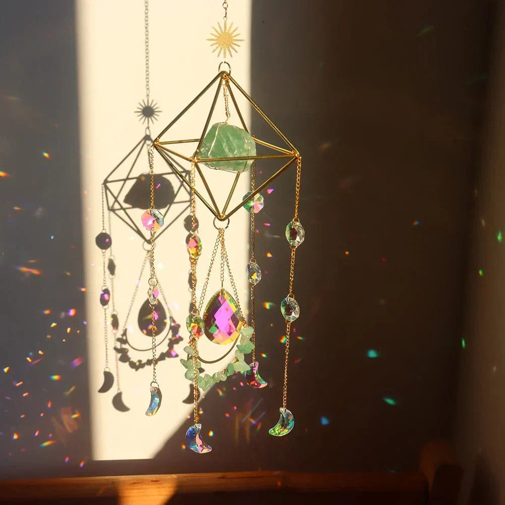 Chakra Glow | Energy-Boosting Crystal Suncatcher