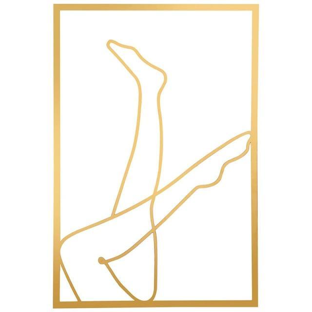 ArtLine | Sleek Abstract Metal Wall Sculpture