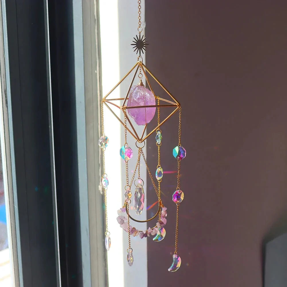 Chakra Glow | Energy-Boosting Crystal Suncatcher