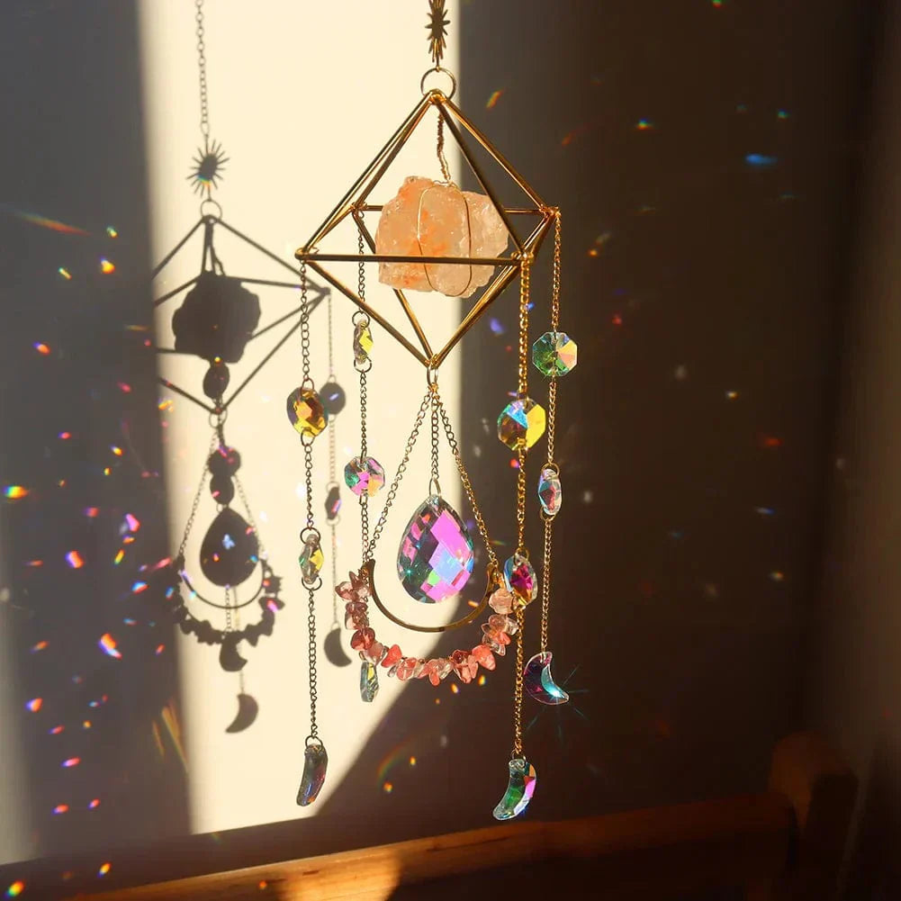 Chakra Glow | Energy-Boosting Crystal Suncatcher